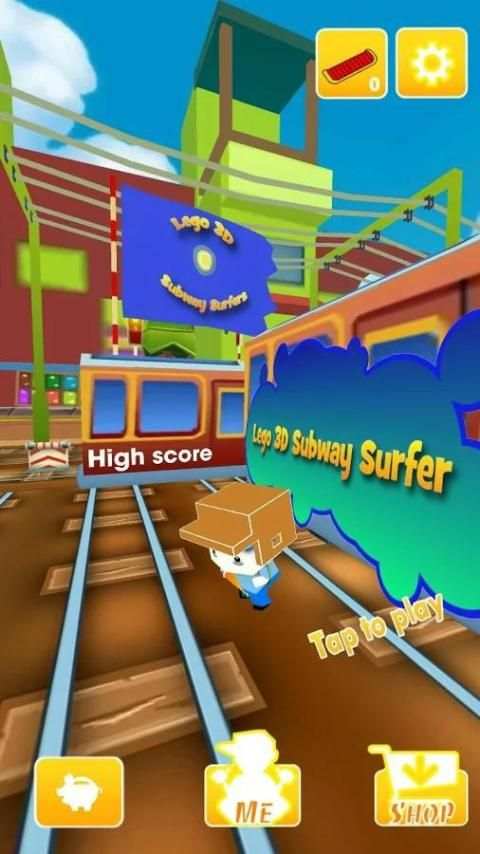LEGO 3D Subway Run Adventure New screenshot 5
