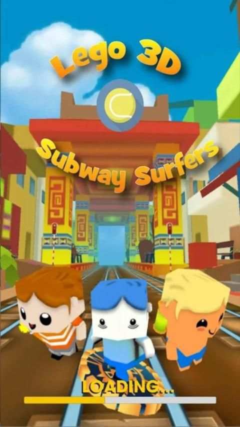 LEGO 3D Subway Run Adventure New screenshot 2
