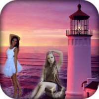 Light House Dual Photo Frame