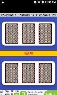 WAR! Card Game - Win Real CASH screenshot 3