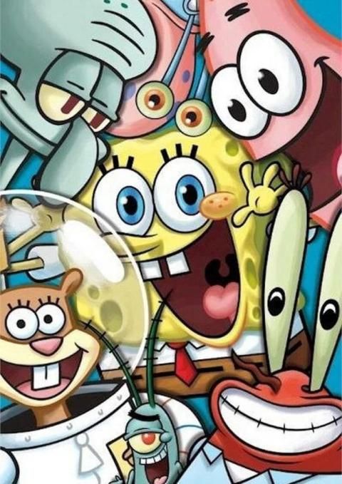 Spongebob  Spongebob Yellow Funny Cartoon Wallpaper Download  MobCup