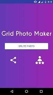 Photo Grid Maker स्क्रीनशॉट 1