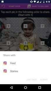 Photo Grid Maker स्क्रीनशॉट 6
