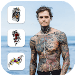 ikon Tattoo on my photo-Tatoo maker,Tattoo my photo app