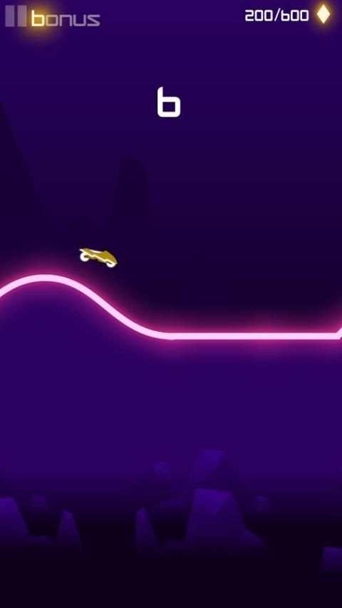Rider Neon: Racing स्क्रीनशॉट 1