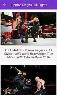 WWE Fight Videos 2018 screenshot 2