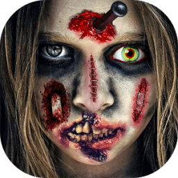 Zombie Face Booth Makeup आइकन
