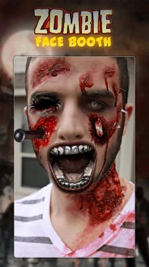 Zombie Face Booth Makeup screenshot 4