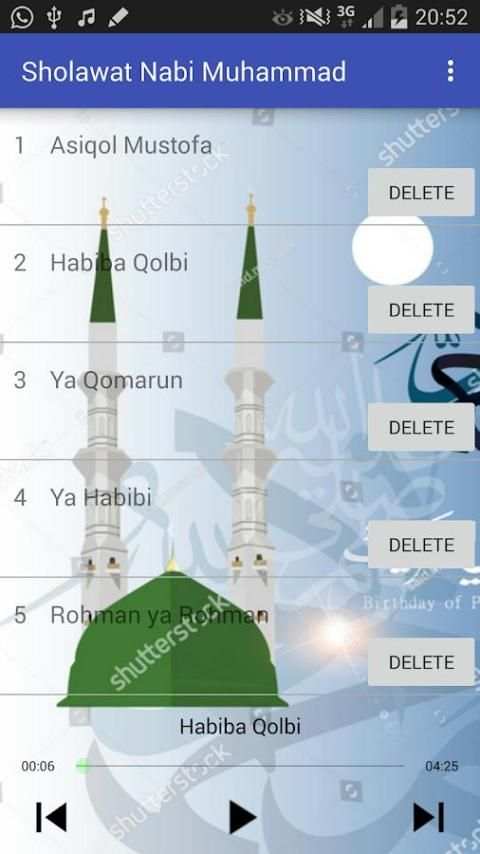 Sholawat Nabi Mp3 HD screenshot 2