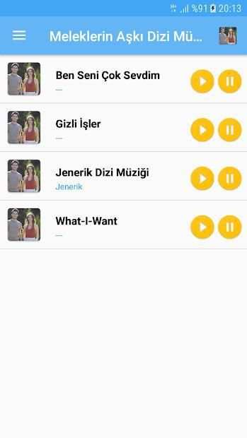 Meleklerin Aşkı Dizi Müzikleri screenshot 2