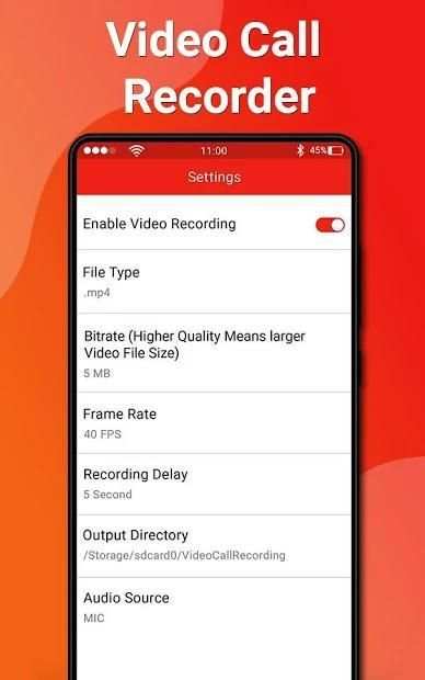 Video Call Recorder - Automatic Call Recorder screenshot 3