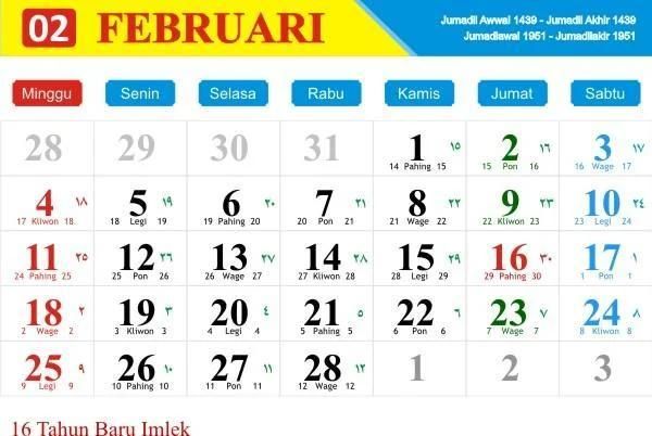download kalender 2019 indonesia