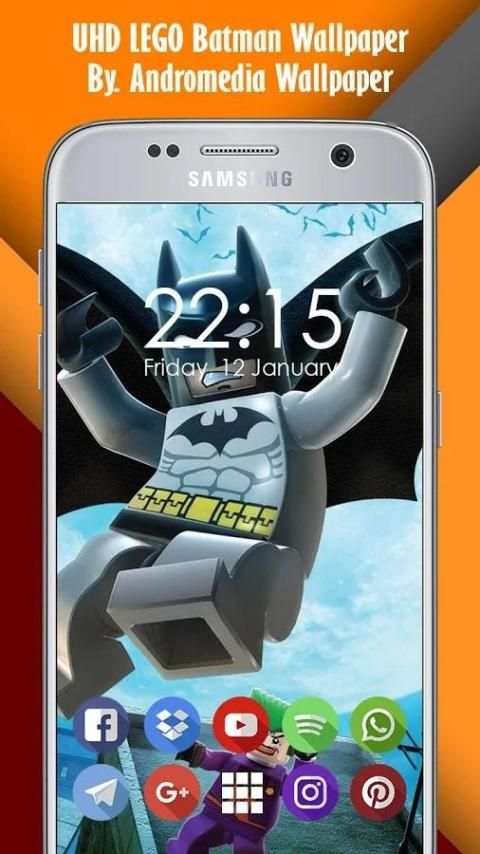 UHD LEGO Batman Wallpaper Ultra HD Quality screenshot 1