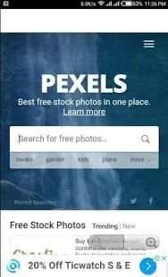 Pexels स्क्रीनशॉट 3