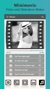 Mini Movie Maker - Free Video Editor स्क्रीनशॉट 1