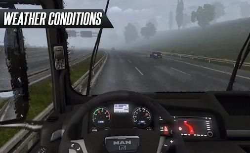 Euro Truck Driving 2018 स्क्रीनशॉट 1