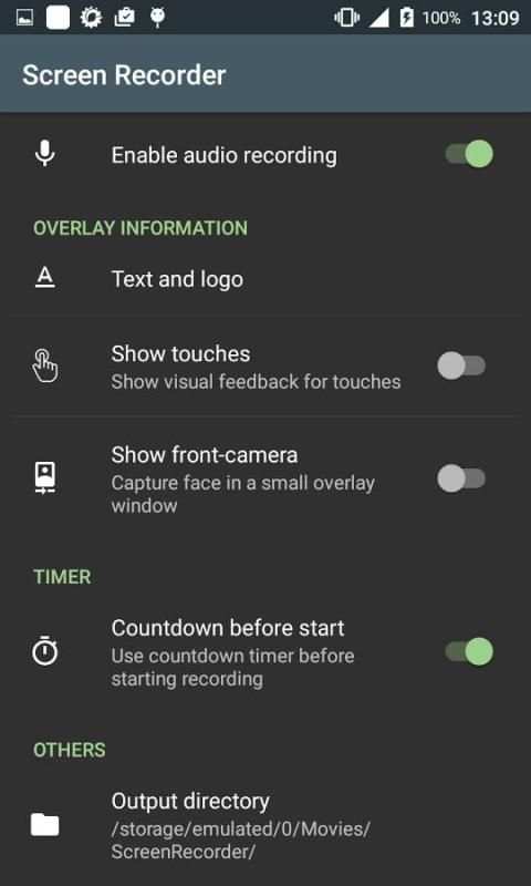 Screen Recorder - NO ROOT screenshot 2