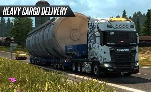 Euro Truck Driving 2018 स्क्रीनशॉट 4