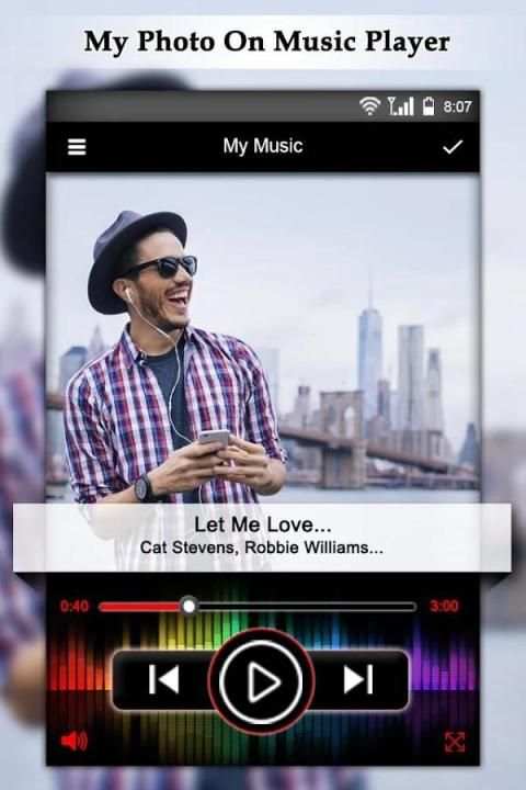My Photo On Music Player screenshot 3