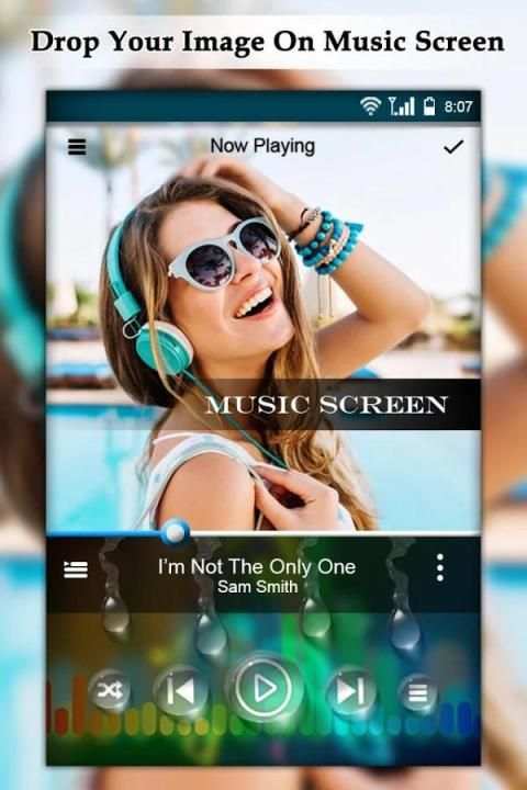 My Photo On Music Player screenshot 2