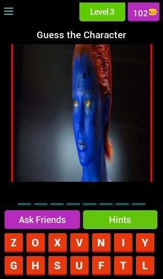 X-men Movie Quiz screenshot 15