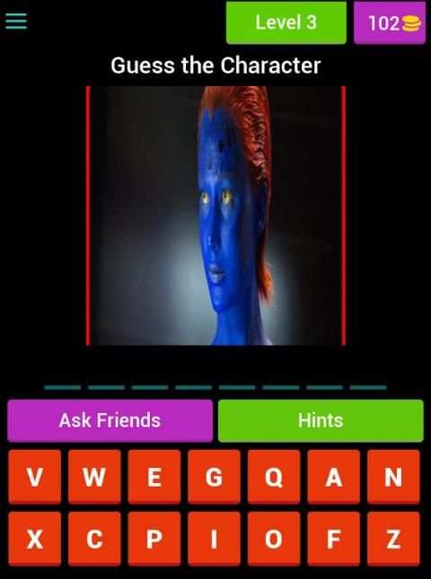 X-men Movie Quiz screenshot 3