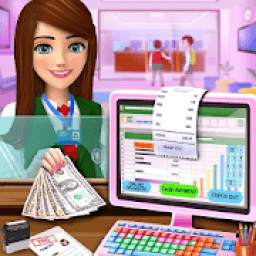 High School Cash Register: Cashier Games For Girls