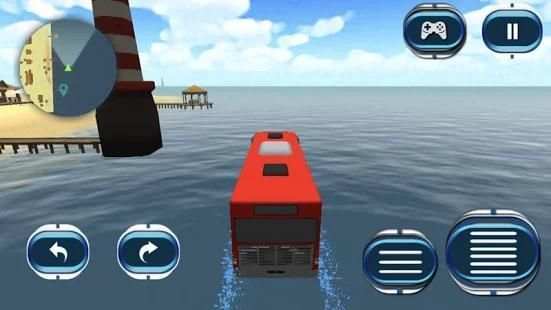 Floating Coach Bus : Public Transport screenshot 5