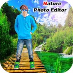 Nature Photo Editor : Nature Dual Photo Frame 2018