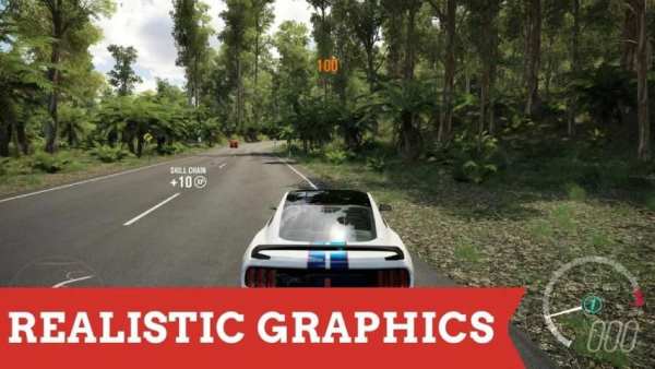 Realistic Car Racing स्क्रीनशॉट 3