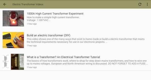 Electric Transformer Videos screenshot 1