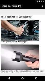 Learn Car Repairing screenshot 8