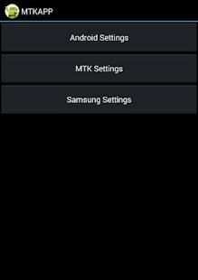 MTKAPP : MTK Engineer Mode screenshot 14