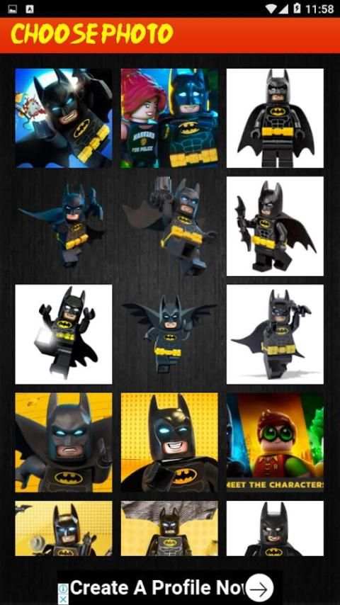Puzzle Lego BatMan screenshot 7