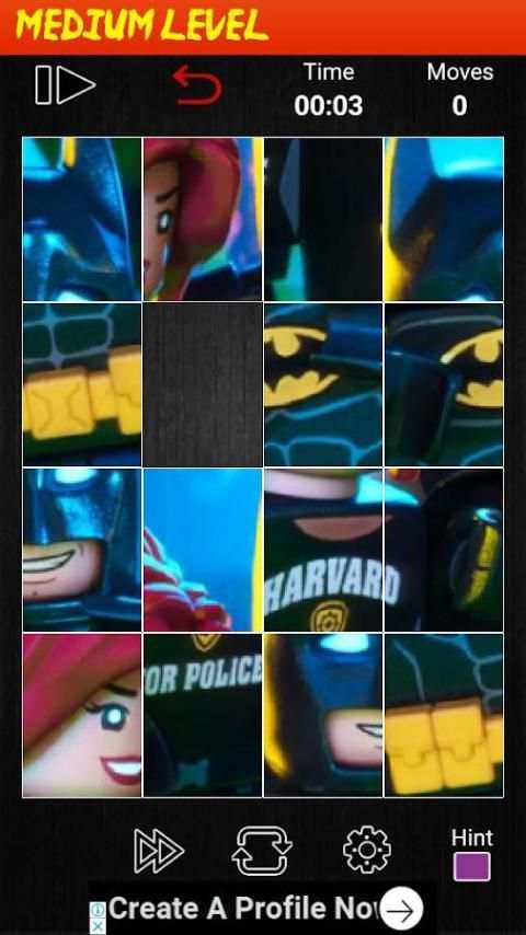 Puzzle Lego BatMan screenshot 3