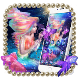 Blue Sea Mermaid Theme आइकन