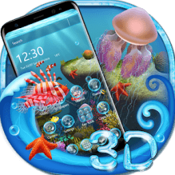 Sea world 3D Fish Theme आइकन