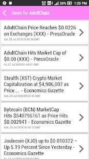 AdultChain Price - XXX UNOFFICIAL screenshot 5