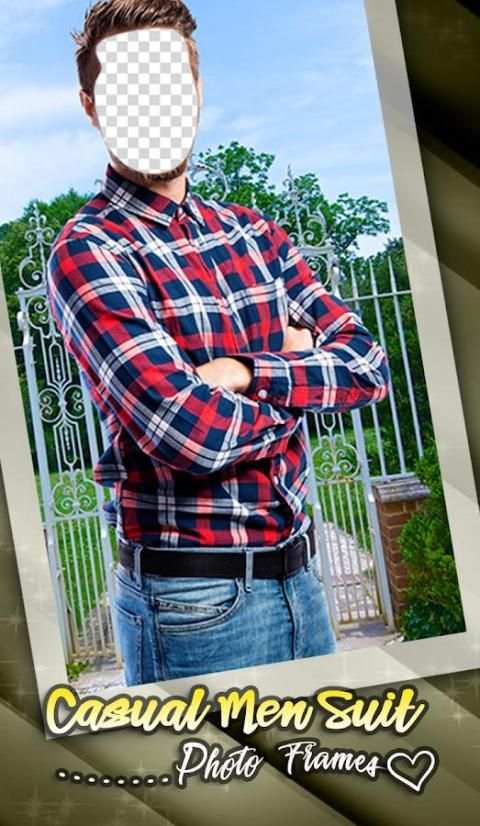 Casual Men Suit Photo Frames screenshot 4