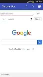 Chrome Lite screenshot 3