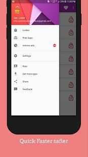 App Lock - Application locker स्क्रीनशॉट 1