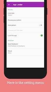 App Lock - Application locker स्क्रीनशॉट 4
