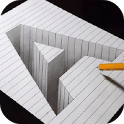 Learn How to Draw 3D ( Art Tricks ) आइकन