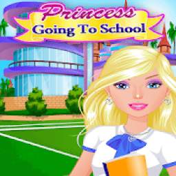 Princess Going To School Adventure Make up Game
