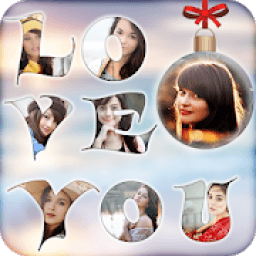 Photo In Text Photo Collage Maker Pic In Txt आइकन