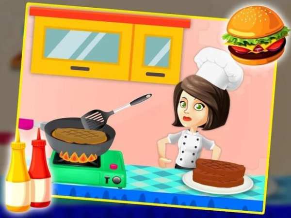 Burger Shop - Virtual Chef Food Maker screenshot 4