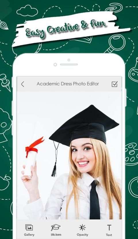 Graduation Academic Dress Photo Editor screenshot 2