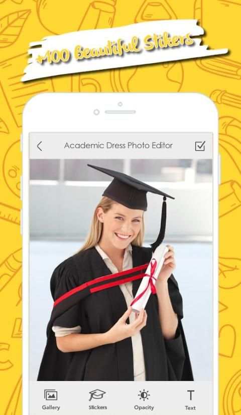Graduation Academic Dress Photo Editor screenshot 3