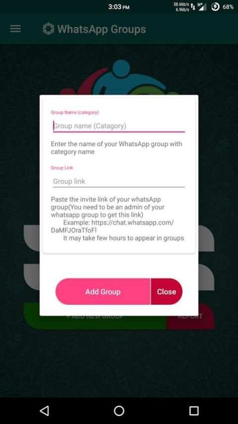 Groups For Whats-app - New Unlimited Links screenshot 1