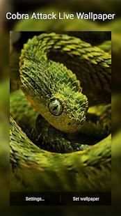 Cobra Attack Live Wallpaper screenshot 3
